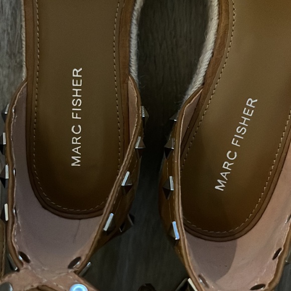 Marc Fisher Jazlyn Espadrille suede ankle strap sandals - Picture 3 of 9